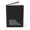 Rebellious Hope Black Hardcover Journal