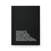 Rebellious Hope Black Hardcover Journal